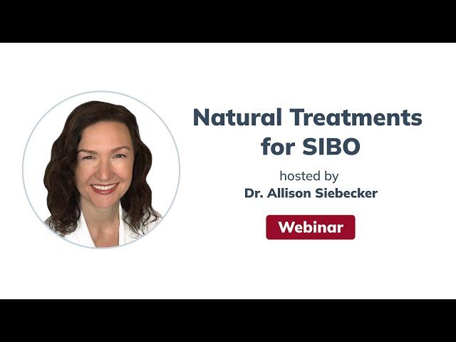 Natural Treatments for SIBO