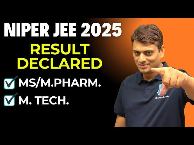 NIPER Result Announced | When Score Card will be Released?
