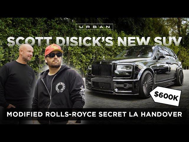 SCOTT DISICK’S 40TH BIRTHDAY GIFT TO HIMSELF: DELIVERING A 1 OF 1 FORGED CARBON ROLLS-ROYCE BY URBAN