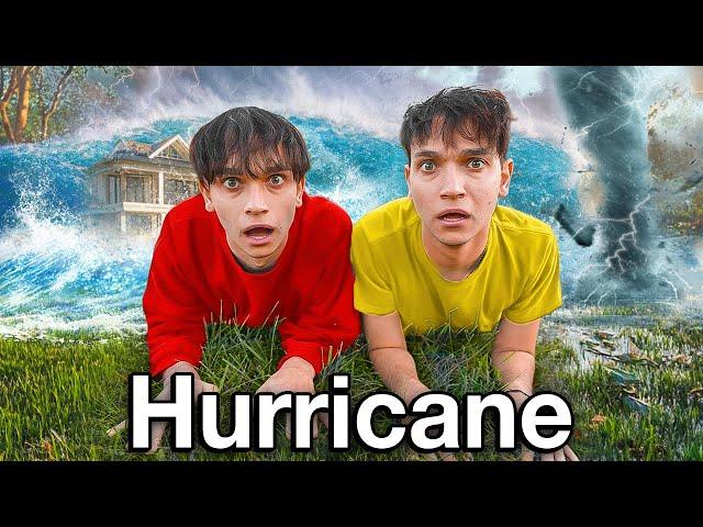 We Survived A Real HURRICANE!