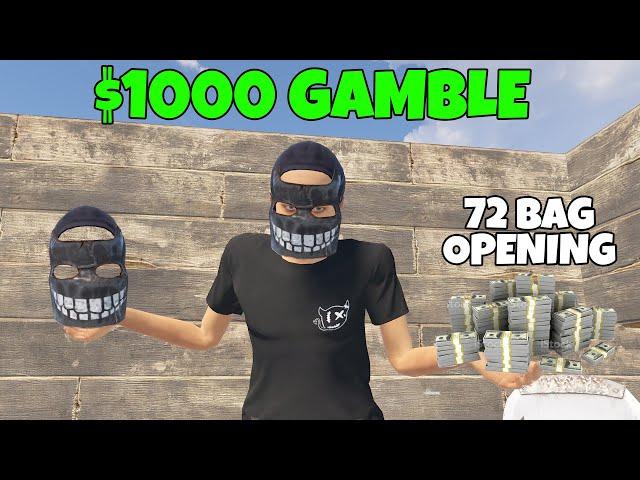 RUST | SPENDING $1000 ON RUST SKIN CASES !!