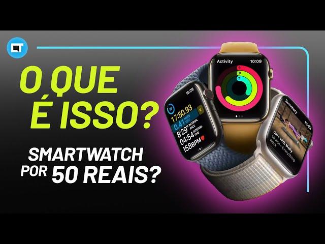 Apple Watch Ultra (por menos de 50 reais)? Galaxy Watch 7 Ultra pirata de 29 reais? O que é isso?