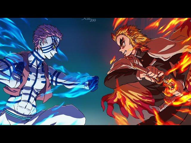 Rengoku Vs Akaza Edit (Alight Motion)