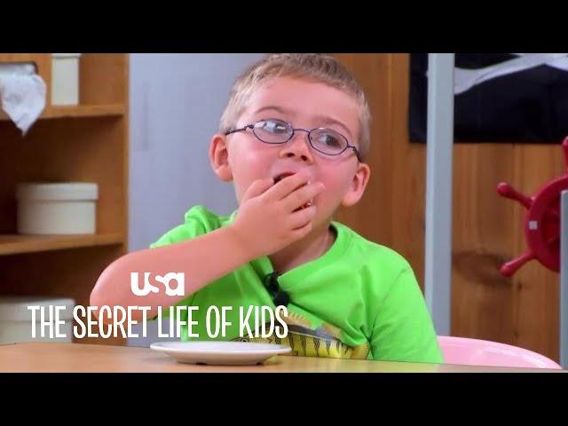 Jimmy Can't Resist Eating His Donut Hole | The Secret Life Of Kids (S1 E1) | USA Network