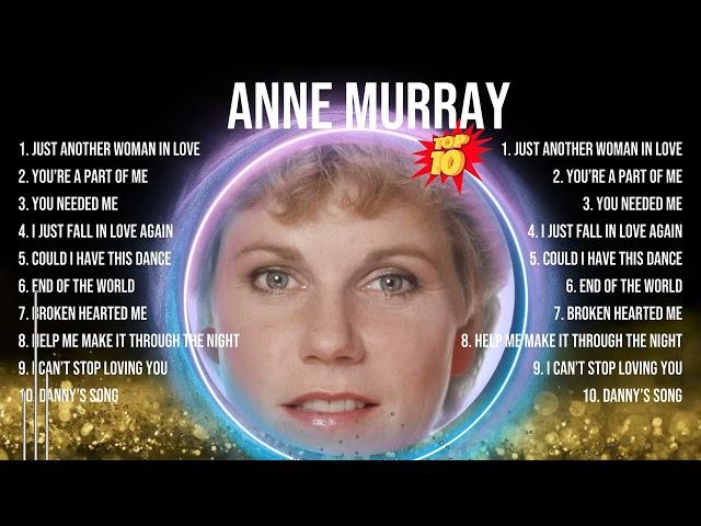 Anne Murray Greatest Hits ~ Top 10 Best Songs To Listen in 2024