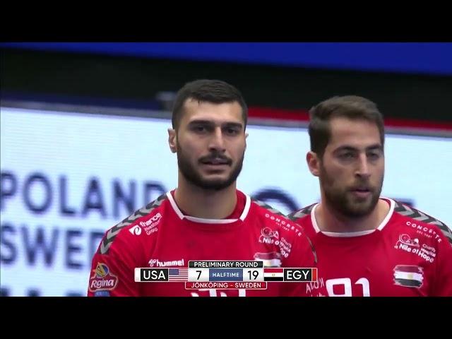 USA vs Egypt | Highlights | 28th IHF Men's World Championship, POL/SWE 2023