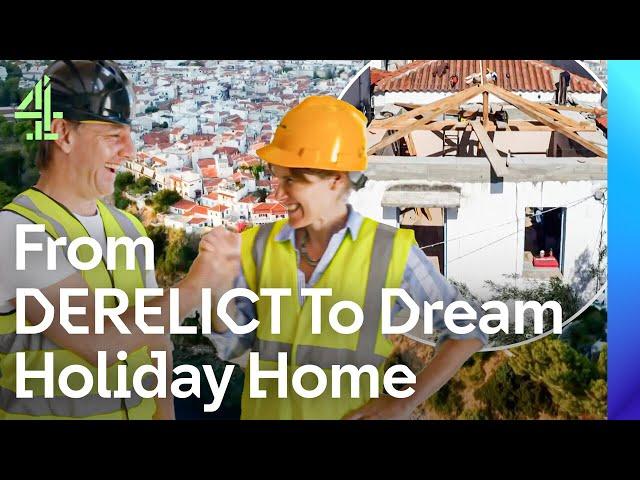 Incredible Transformation On The Island Of Skiathos | Home Greek Home | Channel 4 Lifestyle