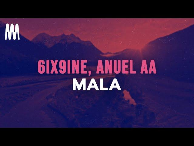 6ix9ine feat. Anuel AA - MALA (Letra/Lyrics)