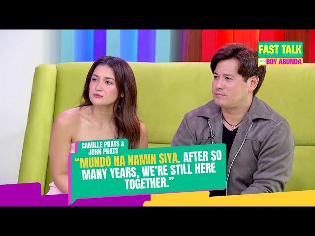 Fast Talk with Boy Abunda: Camille at John Prats, mundo na ang showbiz! (Full Episode 460)