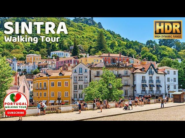  [4K WALK] SINTRA Portugal Walking Tour - 4K HDR