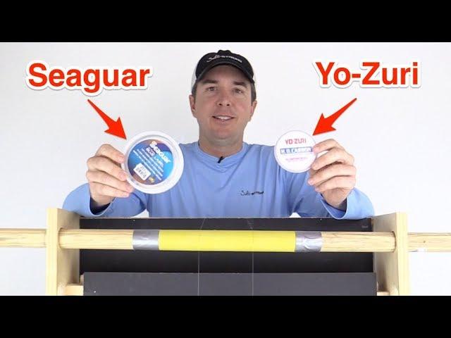 Seaguar vs. Yo-Zuri: Fluorocarbon Leader Review [Abrasion Strength Test]