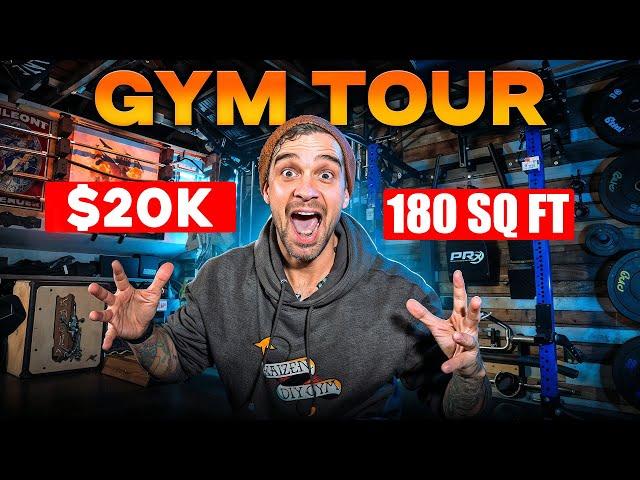 Garage Gym Tour 2025 | Compact Home Gym Ideas & DIY Fitness Hacks