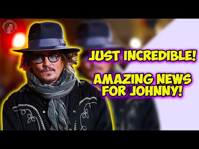 This is just Brilliant! Johnny Depp To Receive FILM HONOUR!!