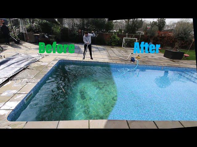 This pool turned green quick, opening for summer :: the pool vlog vol 4 ::