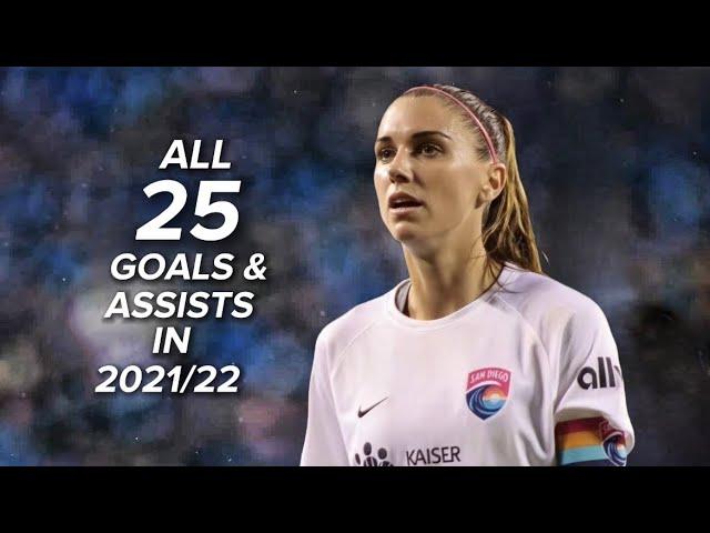 Alex Morgan All 25 Goals & Assists In 2021/22