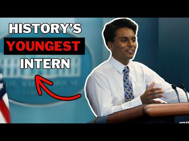 Day In The Life as the YOUNGEST White House Intern Ever