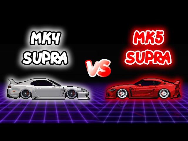 SUPRA VS SUPRA?! - Pixel Car Racer