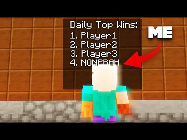 Getting #4 On Daily Leaderboards (Hypixel Bedwars)