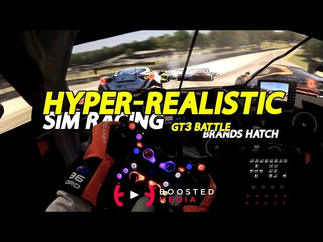 HYPER-REALISTIC SIM RACING - GT3 Challenge - Brands Hatch