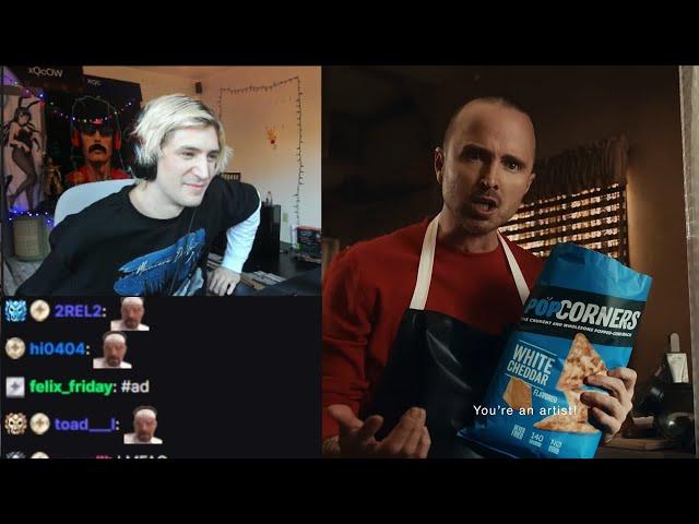 xQc Reacts to new Breaking Bad Super Bowl Commercial