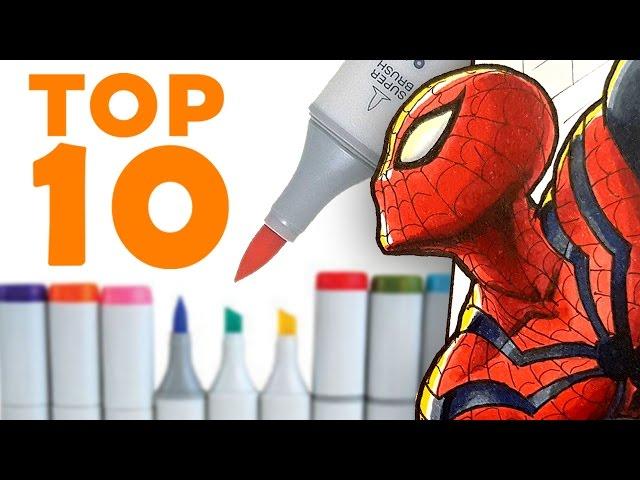 TOP 10 TIPS for COPIC MARKERS!