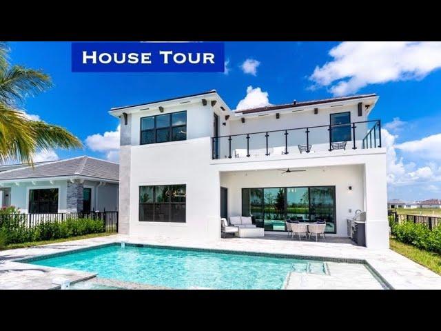 New Construction in Palm Beach Gardens, Florida  Samta Monica Model House Tour Virtual Walk Thru