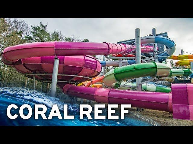 NEW WATERSLIDE TOWER NEAR LONDON: Coral Reef Waterworld Bracknell