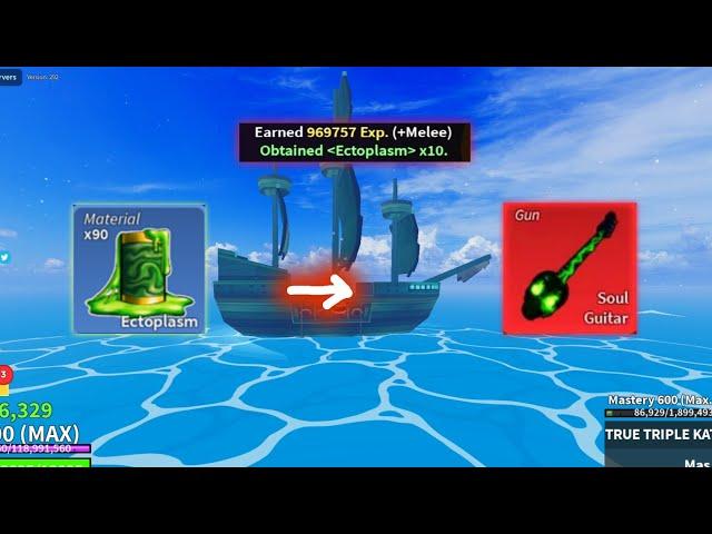 how to get ectoplasm 🫑 [ blox fruit roblox ]