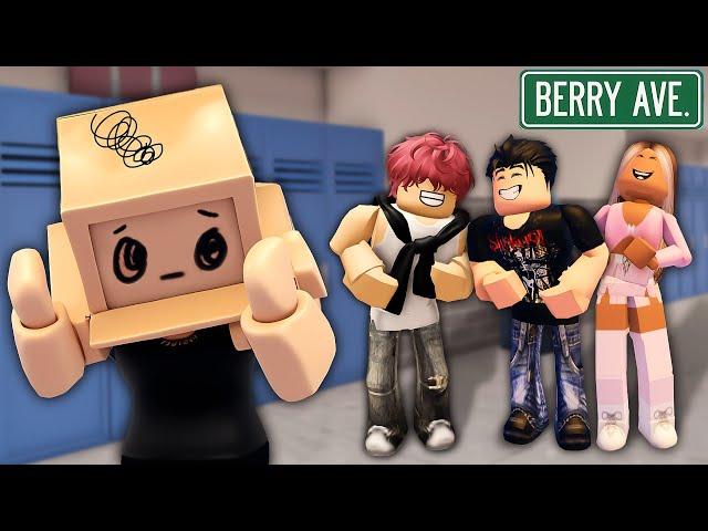 HANDSOME Boy WON'T Show FACE In School | Berry Avenue Story 