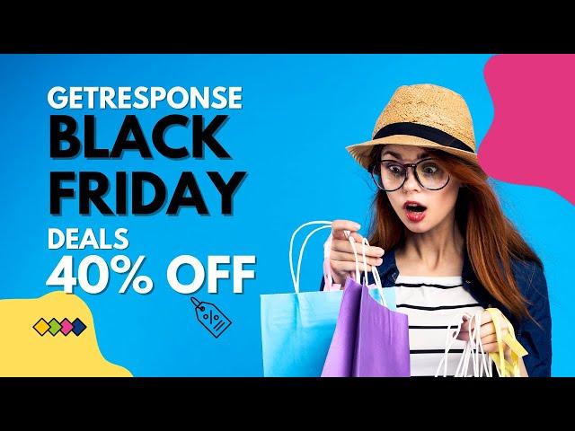 GetResponse Black Friday Deals in 2023 - 40% Discount