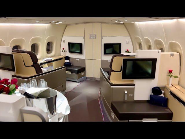 Lufthansa First Class Boeing 747 (South Africa to Germany)