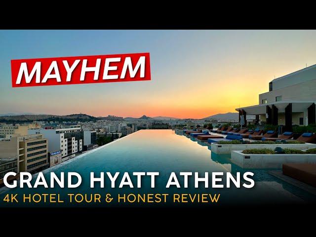 GRAND HYATT ATHENS Athens, Greece 【4K Hotel Tour & Review】Solid Value Offering