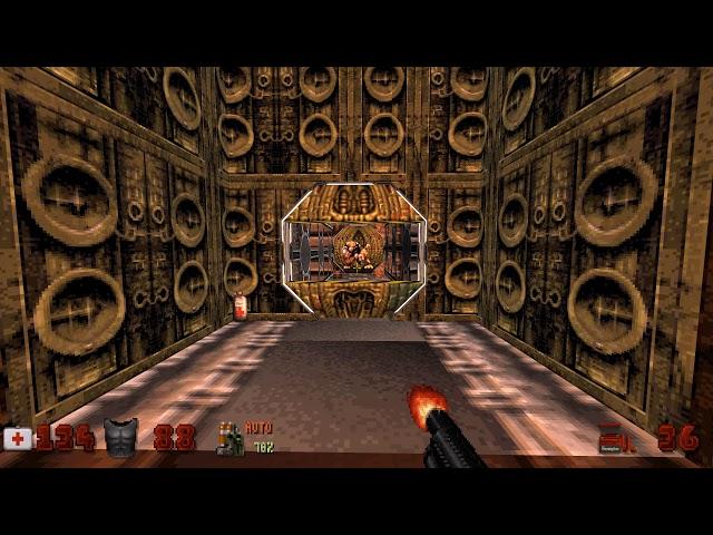 Duke Nukem 3D - E2L4 Fusion Station - All Secrets UHD 4K