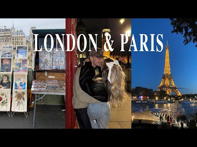 Euro Trip Vlog: London and Paris!! (travel with us)