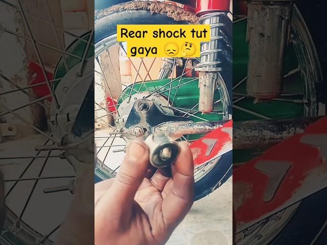 Rear shock tut Gaya#shorts #rearshock#shock #motorbike #motorcycle repairing #modified #shortsfeed