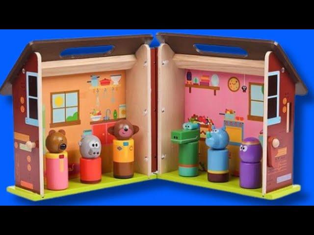 HEY DUGGEE Wooden CLUBHOUSE Folding Playset New Toys Compilation