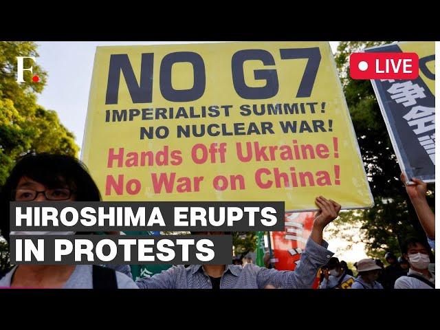 G7 Summit LIVE: Japanese Activists Protest Against G7 Leaders' Summit