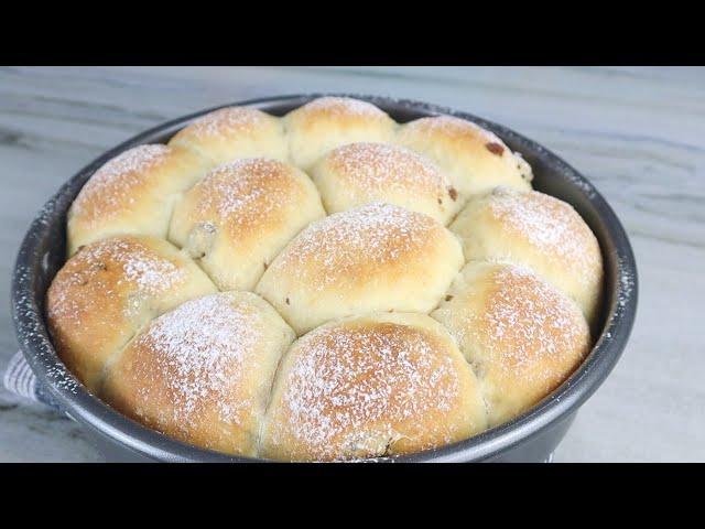 Super Soft Raisin Bread Recipe. No Knead! 5 Minutes Dough Ready!