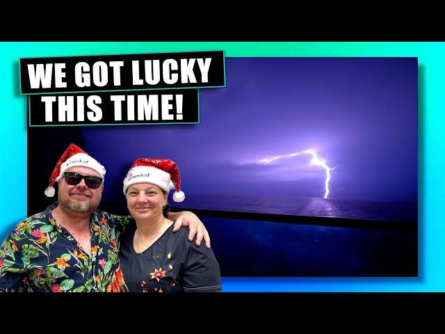 Cruising Through a Thunder Storm! - Ep 3 Cairns Cruise Holiday Ben's Worx Vlog