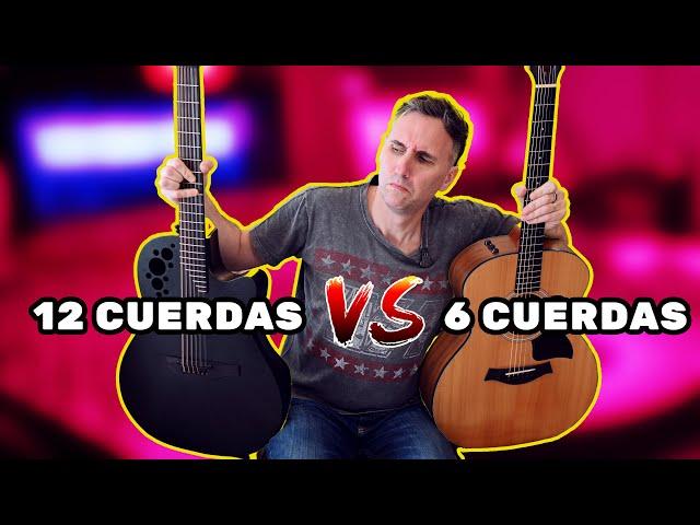 Comparo una guitarra acústica de 12 cuerdas con una de 6 y el resultado no me lo creo | TCDG