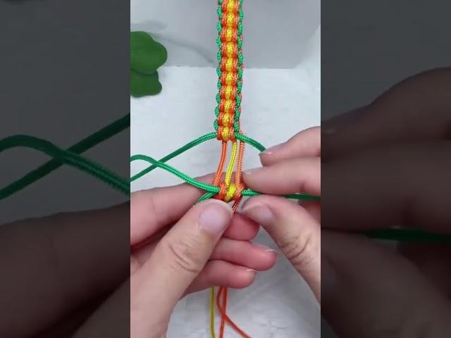 How to weave bracelets with straws quickly and beautifully #diy #crafts #diycrafts