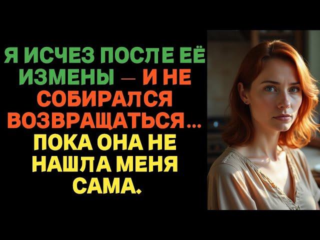 Я исчез после её измены и не собирался возвращаться — пока она сама не нашла меня | Истории с Reddit