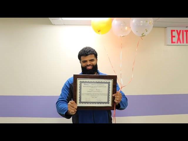 NYC Health + Hospitals/Metropolitan April 2023 Employee of the Month – Rayner Modesto!