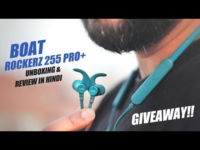 Boat Rockerz 255 Pro Plus Unboxing & Review in Hindi|Best Neckband Bluetooth Earphones Under 1500 ??