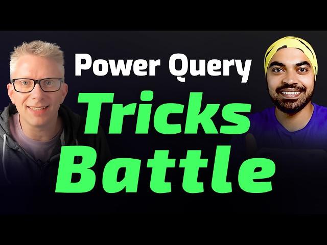 Chandeep v/s Mark | Who will win? Power Query Tricks Battle  | @ExcelOffTheGrid