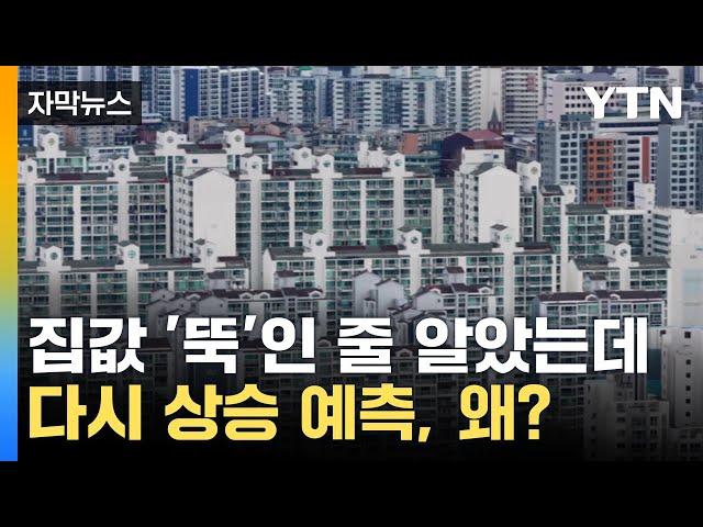 [자막뉴스] 집값 상승 멈춘 줄 알았는데...다시 오른다? / YTN