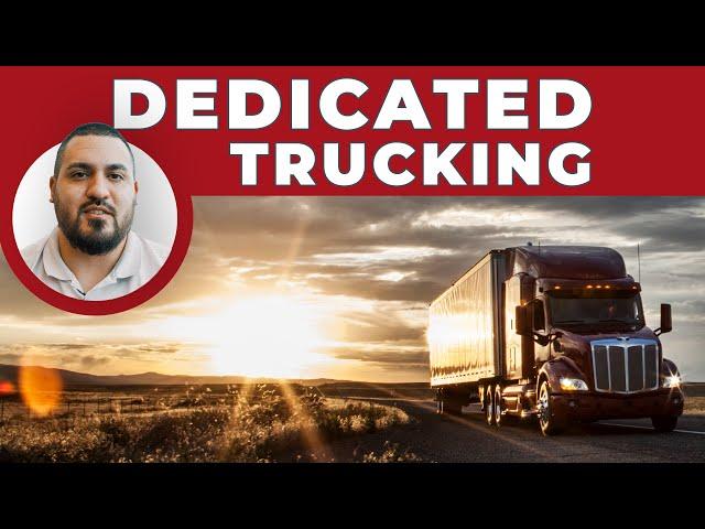 Dedicated Lanes Vs  Dedicated Customer Freight