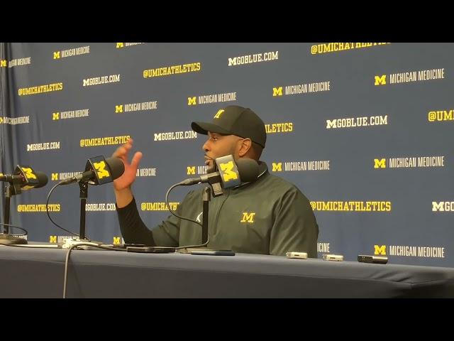 Michigan’s Sherrone Moore describes scene in locker room after USC win