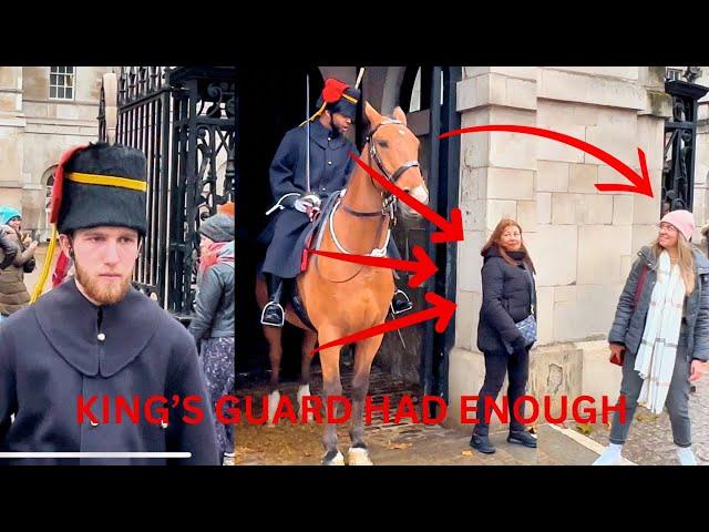 KING’S GUARD HAD ENOUGH!