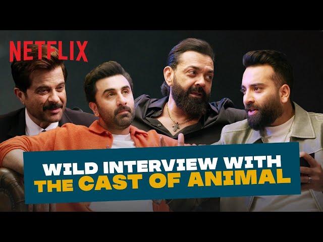 ⁠Bassi & the ANIMAL Cast: Dad-Son Relationships & #Animal Park! | Ranbir Kapoor, Anil K, Bobby D